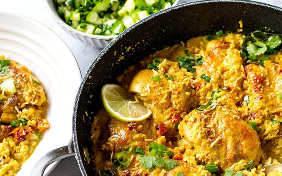 Atlas Coconut Chicken with Cauliflower Rice